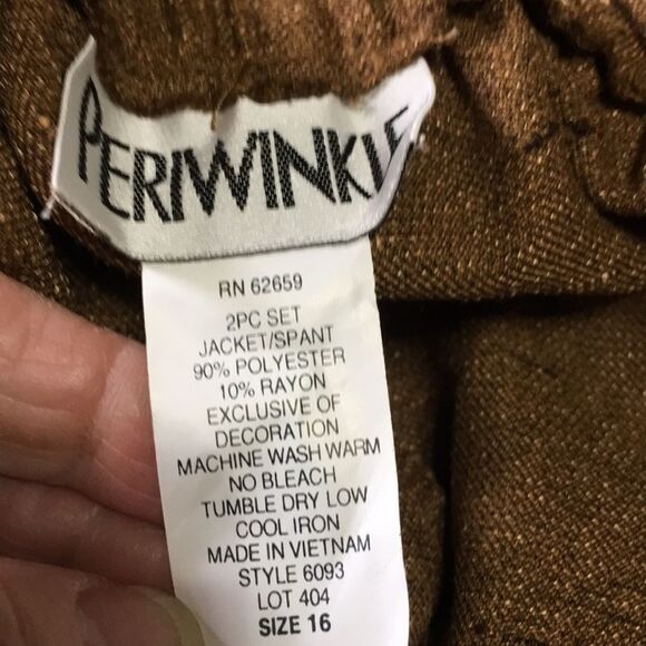 Vintage Embroidered Pant Suit 16 - Picture 12 of 16